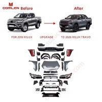 New Arrival 1 zestaw zestawów do modernizacji nadwozia na rok 2016 HILUX UPGRADE do 2026 HILUX TRAVO
